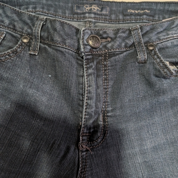 🛍️4 For $15🛍️Jessica Simpson Black Skinny Jeans with Stretch - Picture 5 of 9